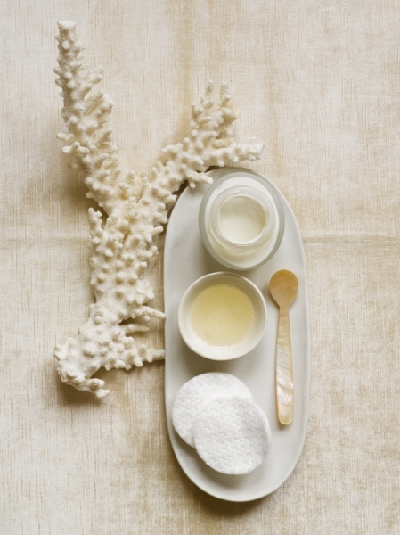 Photograph William Geddes Coral Shell And Bath Products on One Eyeland